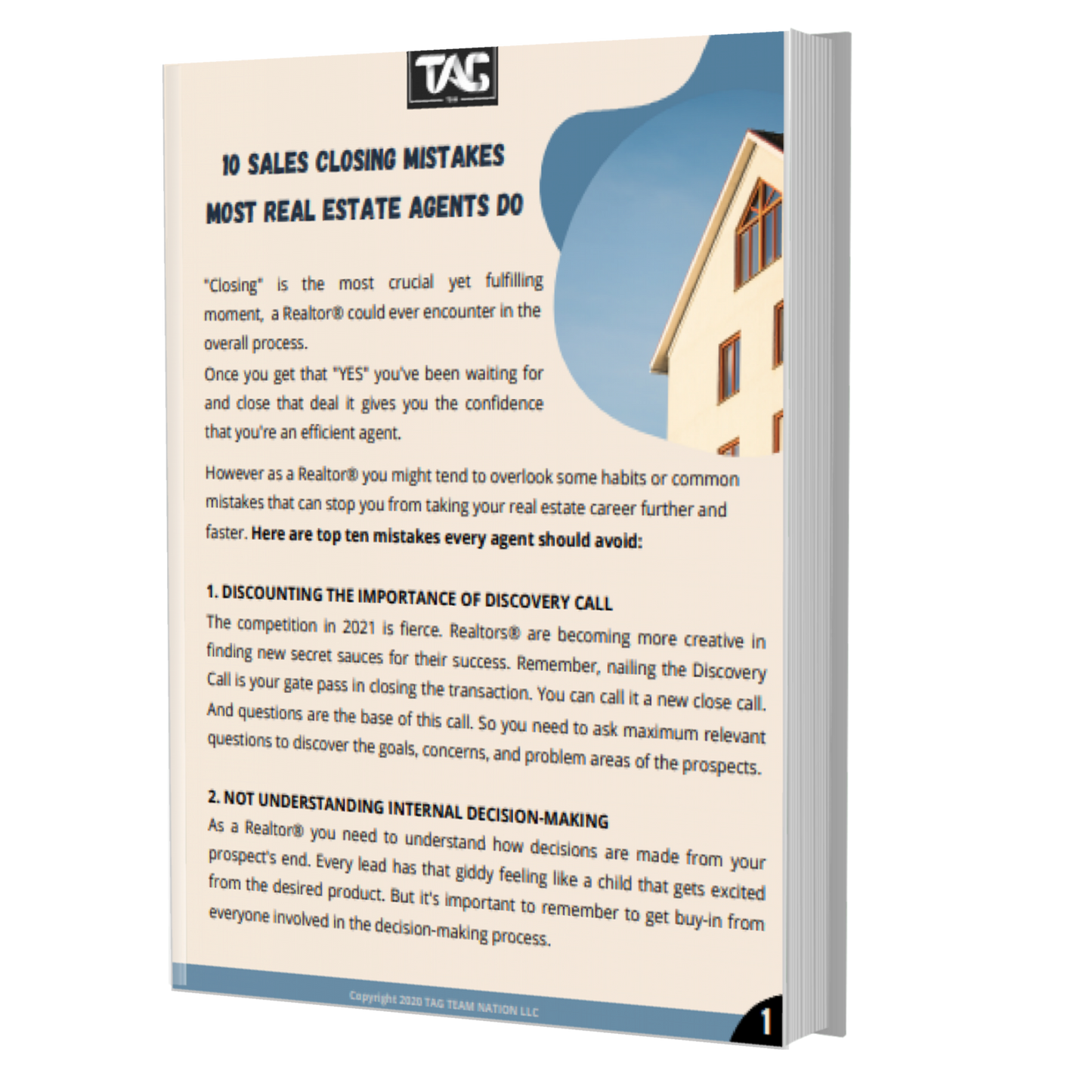 10 Sales Closing Mistakes most real estate Agents do