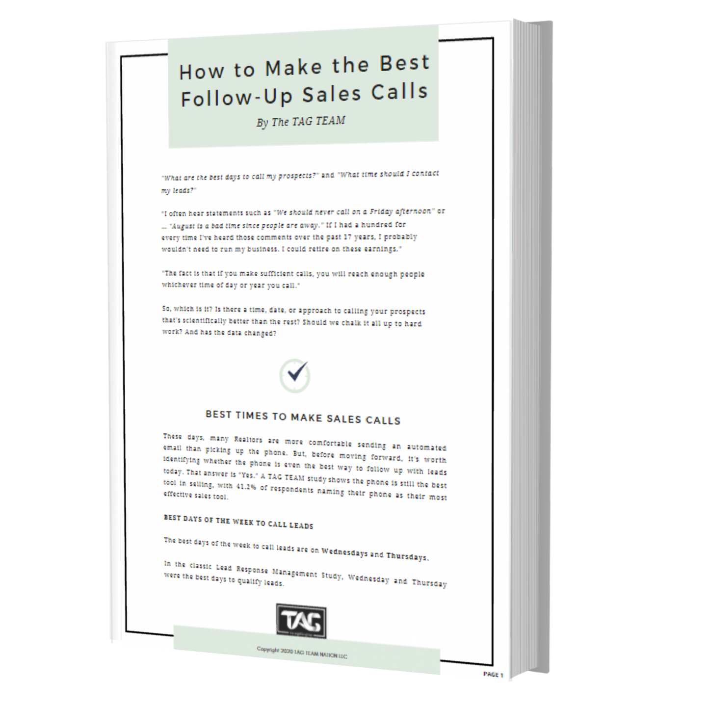 How to Make the Best Follow-Up Sales Calls
