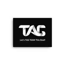 Black TAG TEAM Canvas