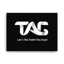 Black TAG TEAM Canvas