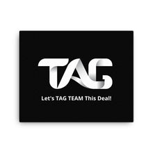 Black TAG TEAM Canvas