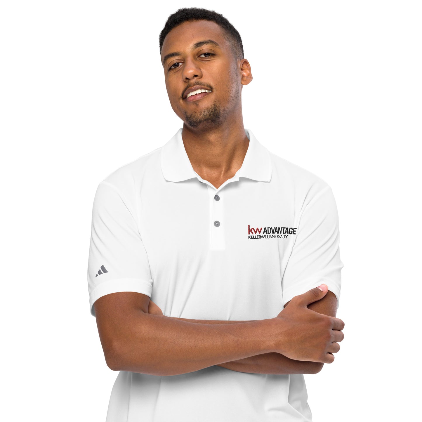 KW Oviedo Adidas Polo Shirt (White)