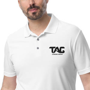 TLG Shirt - Adidas Type [White & Grey w/ BLACK logo]