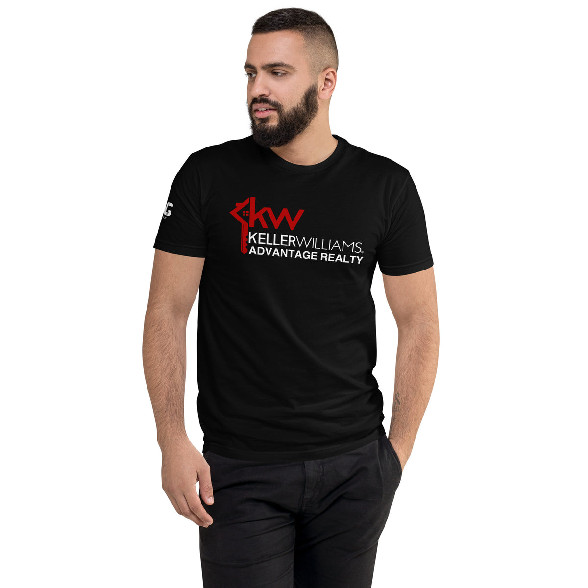 KW Avantage Realty (w/ TAG): "Let's TAG Team this Deal" Shirt (Black & Navy)