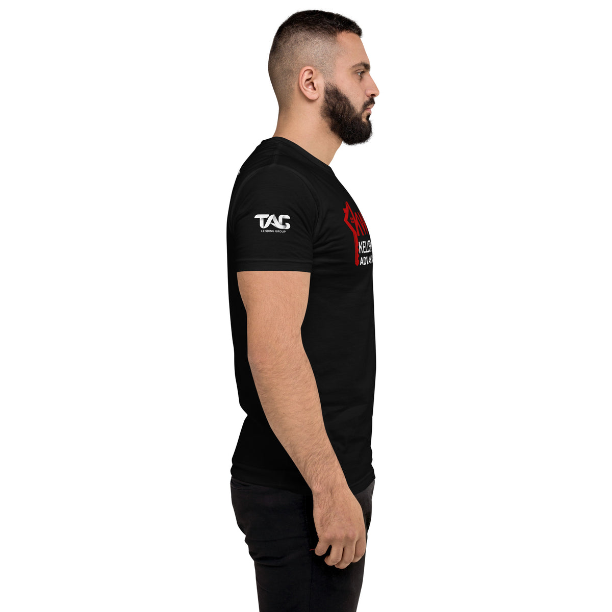 KW Avantage Realty (w/ TAG): "Let's TAG Team this Deal" Shirt (Black & Navy)