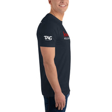 KW Oviedo -TAG "Let's TAG TEAM This Deal™" Unisex T-Shirt For Realtors (Black/Navy)