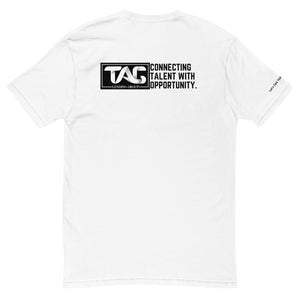 KW Oviedo -TAG "Connecting Talent with Opportunity" Unisex T-Shirt (White)