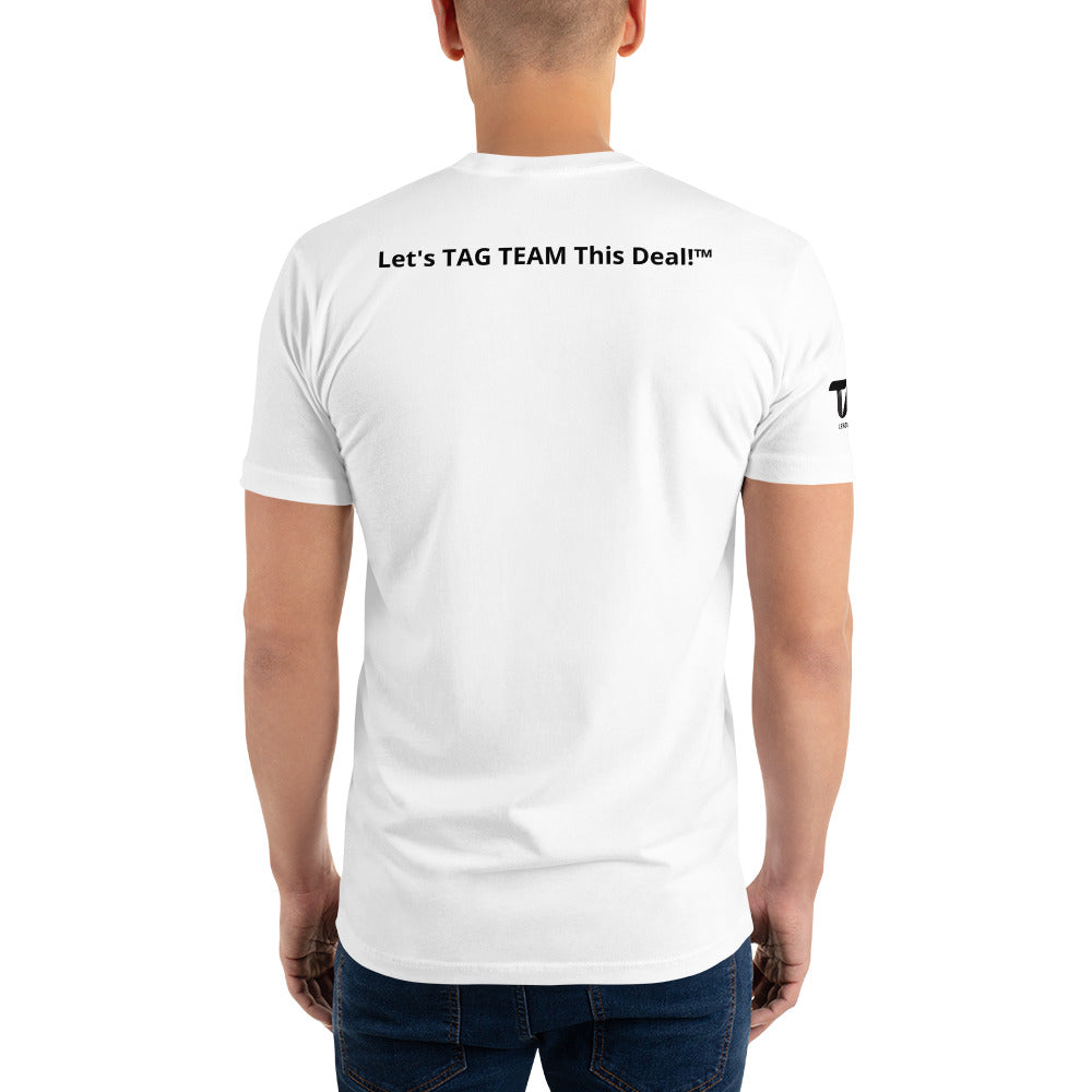 LIV REALTY - TAG UNISEX T-SHIRT (WHITE)