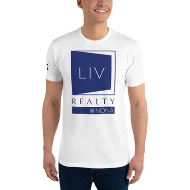 LIV REALTY - TAG UNISEX T-SHIRT (WHITE)