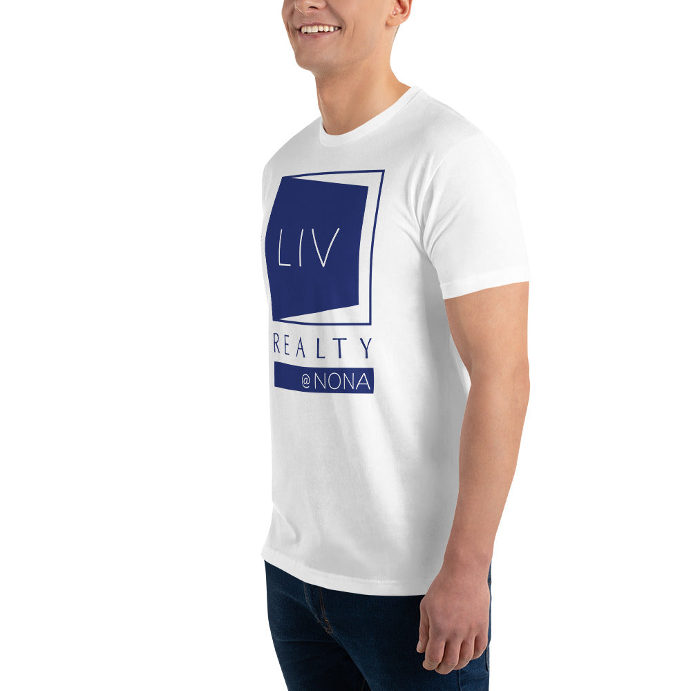 LIV REALTY - TAG UNISEX T-SHIRT (WHITE)