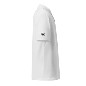 KW Oviedo (w/ TAG) - Unisex Pique Polo Shirt (White/Grey)