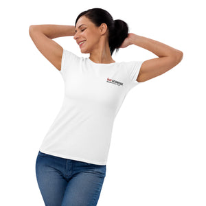 KW Oviedo (w/TAG) Women's short sleeve "Connecting Talent with Opportunity" t-shirt (White)