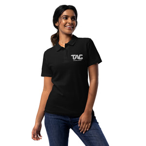 TLG Polo Shirt [Black & Navy w/ WHITE Logo]