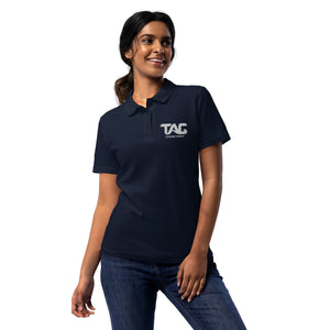 TLG Polo Shirt [Black & Navy w/ WHITE Logo]