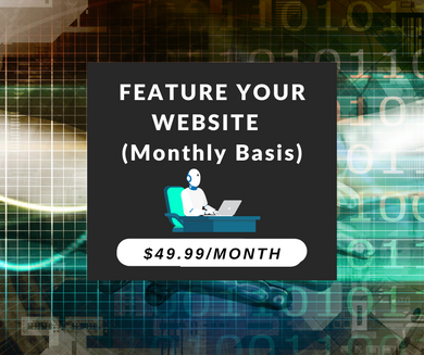 Feature Your Website - Monthly Basis
