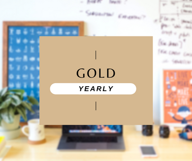 GOLD (yearly subscription - 20% OFF)