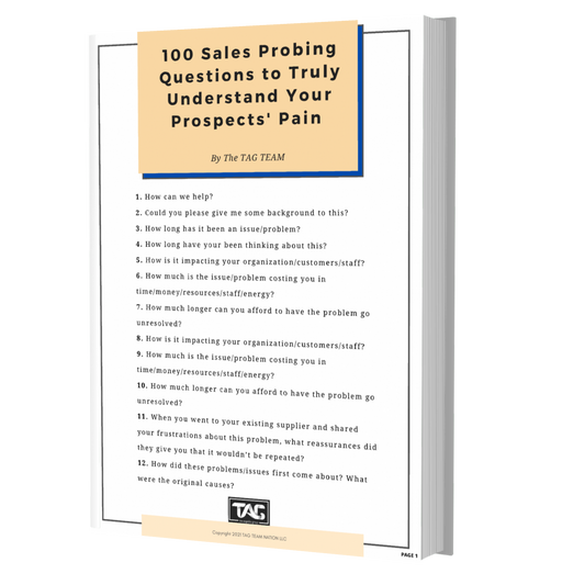 100 Sales Probing Questions to Truly Understand Your Prospects' Pain
