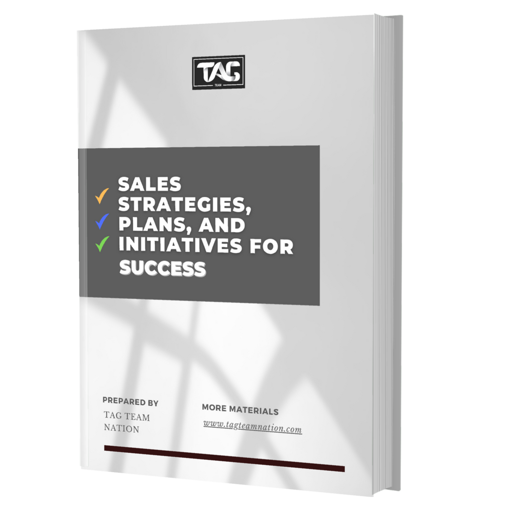 Sales  Strategies, Plans, & Initiatives for Success