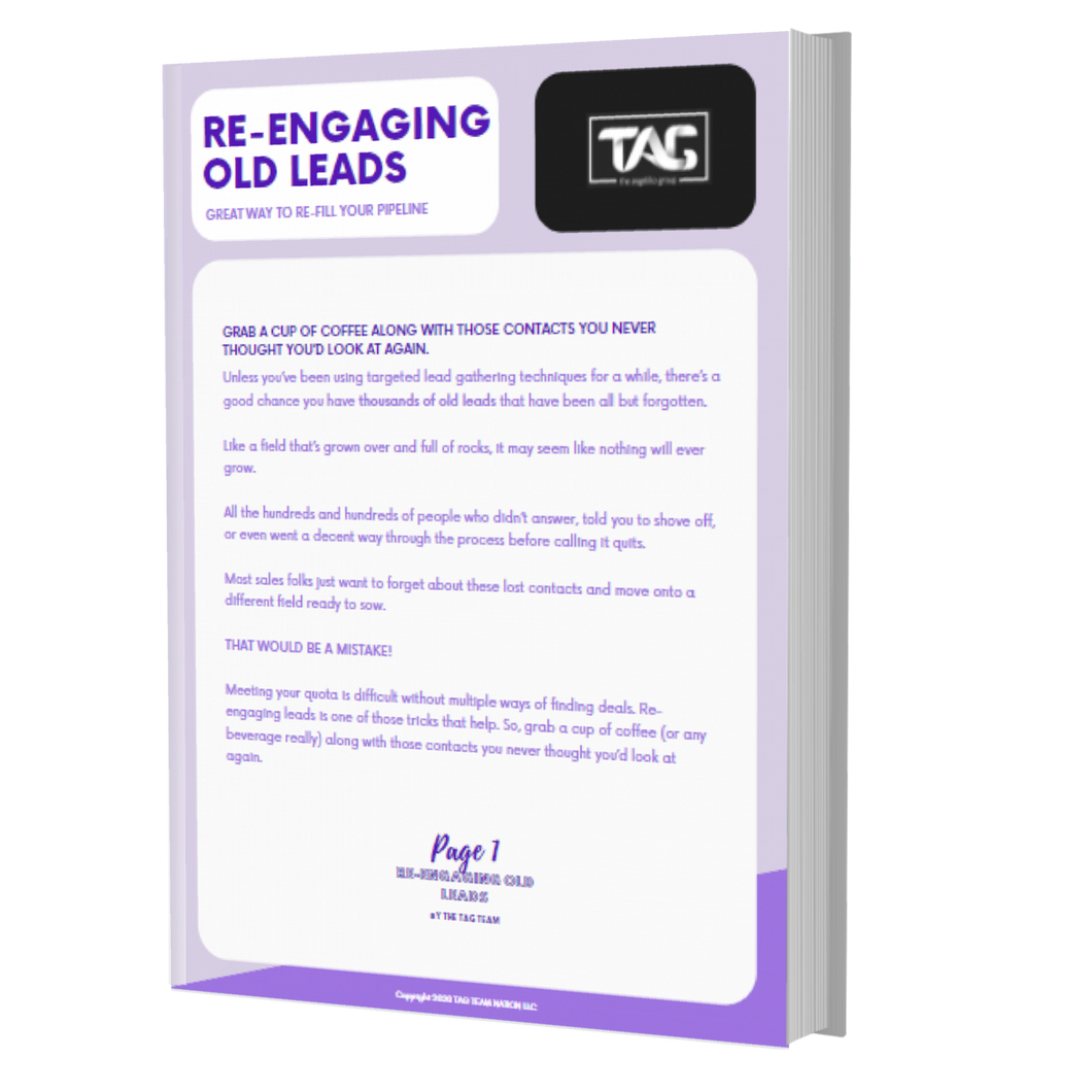 Re-engaging old leads