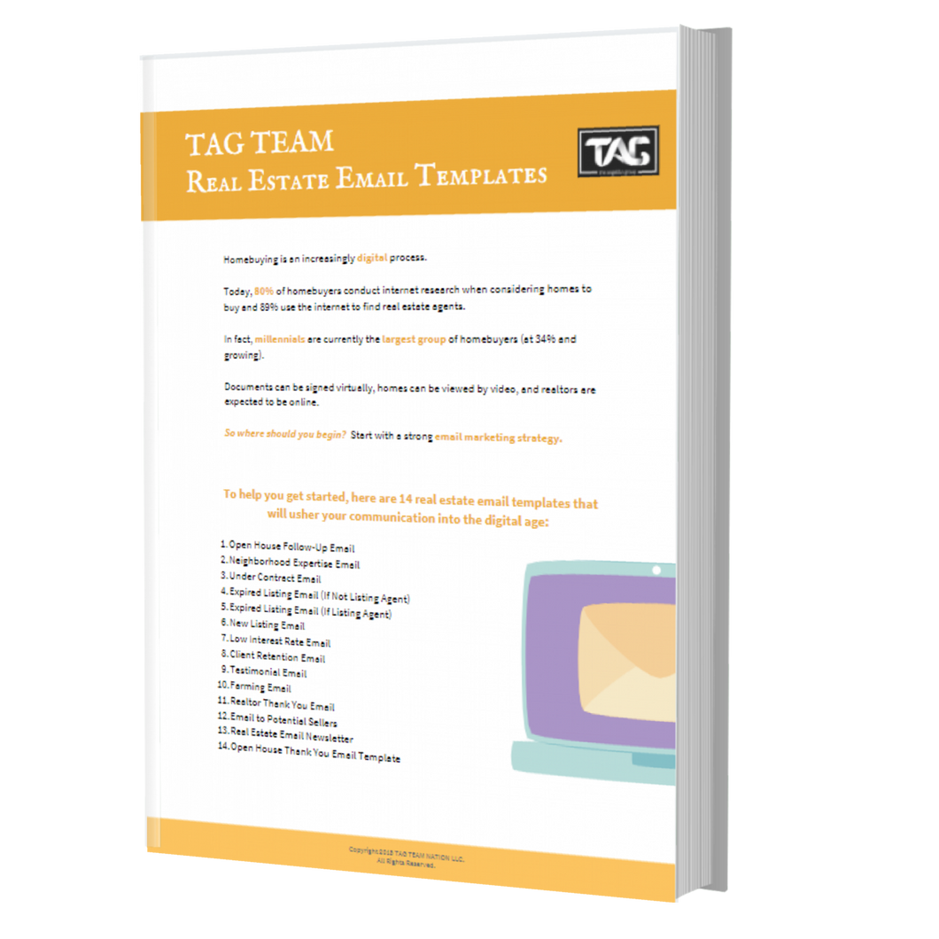 TAG TEAM  Real Estate Email Templates