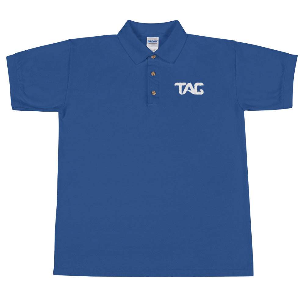 TAG Embroidered Polo Shirt