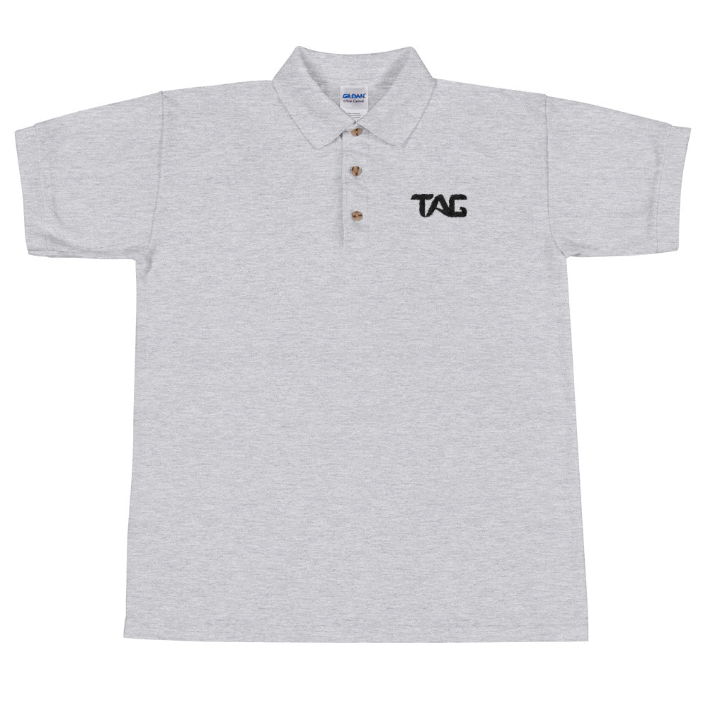 TAG Embroidered Polo Shirt