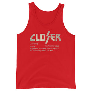 CLOSER Unisex Tank Top